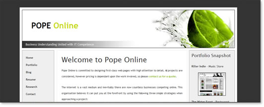 Original Version of Pope Online/